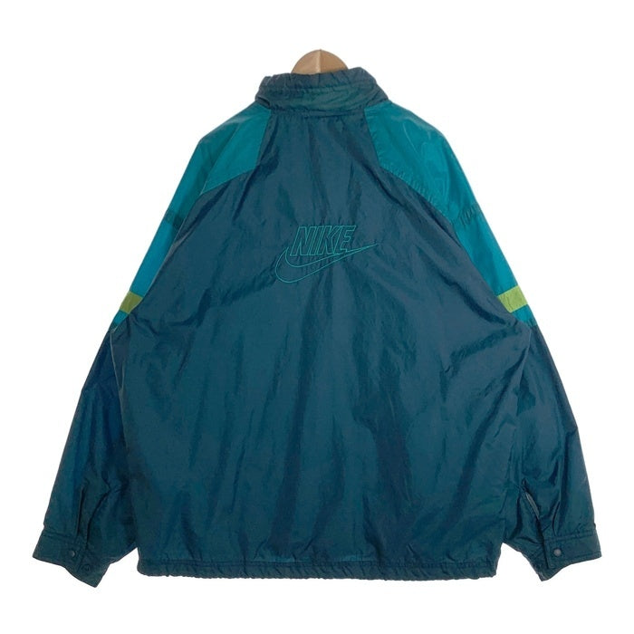 00's NIKE ナイキ ナイロンリップストップ ジップアップジャケット グリーン Size XL 福生店