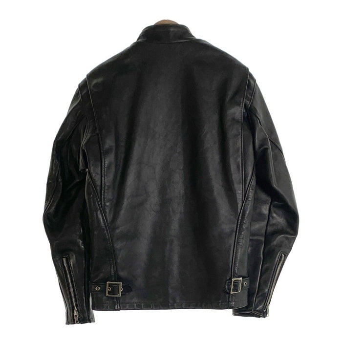 Schott ショット  レザーシングルライダースジャケット 641 ボアライナー付 ブラック Size 34 福生店
