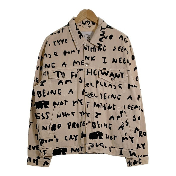 POLAR SKATE CO. ポーラースケートカンパニー Sad Note Jean Jacket ジャケット ナチュラル Size L 福生店