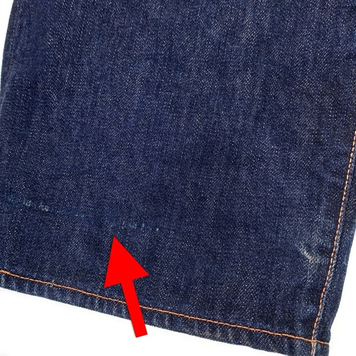 EVISU エヴィス No.2 ダブルニー デニムパンツ シンチバック カモメペイント インディゴ Lot.2013 Size 32×35 福生店