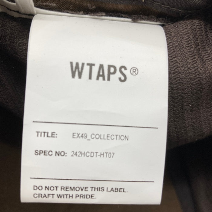 WTAPS ダブルタップス 242HCDT-HT07 MILITIA 01 CAP CORDUROY キャップ ブラウン 瑞穂店