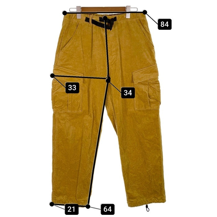 STABRIDGE スタブリッジ CORDUROY BUYER PANTS コーデュロイバイヤーパンツ カーゴ マスタード Size L 福生店