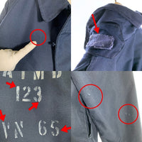 90`s U.S.NAVY 米海軍 A-2 ARAMID JACKET アラミドジャケット ネイビー DLA100-90-C0384 Size XL(46-48) 福生店