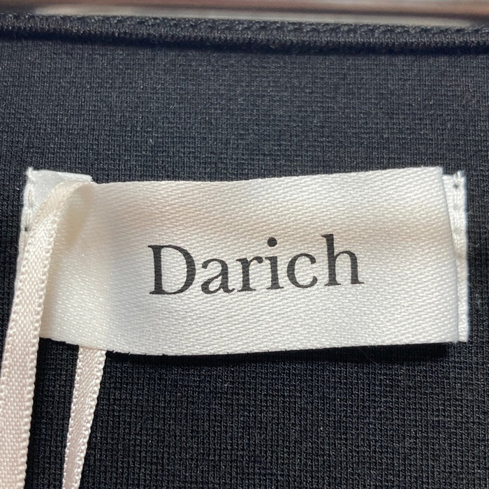 Darich ダーリッチ 25SS シルエットカット ミニワンピース ブラック 112514012 Size F 瑞穂店