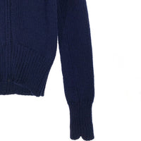 VISVIM ビズビム STURGIS SWEATER F.Z ショールカラー ジップアップウールセーター ネイビー 0113205012005 Size 0 福生店
