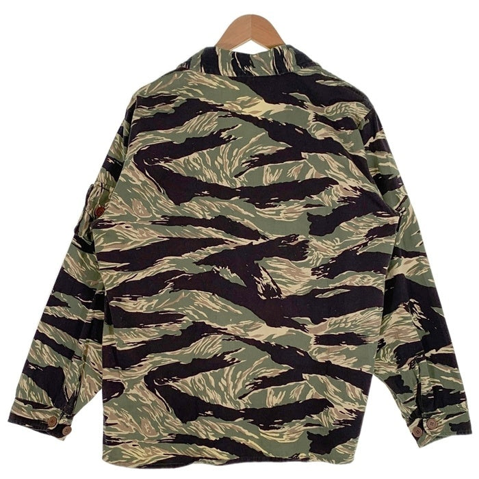U.S.ARMY レプリカ タイガーストライプ ミリタリーシャツ Size L 福生店