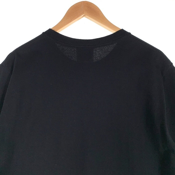 A BATHING APE アベイシングエイプ Woolrich ウールリッチ プリントTシャツ ブラック 001TEH731909C Size L 福生店