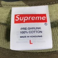 SUPREME シュプリーム Arabic Box Logo Tee アラビック ボックスロゴ 半袖 Tシャツ ウッドランド カモ Size L 福生店
