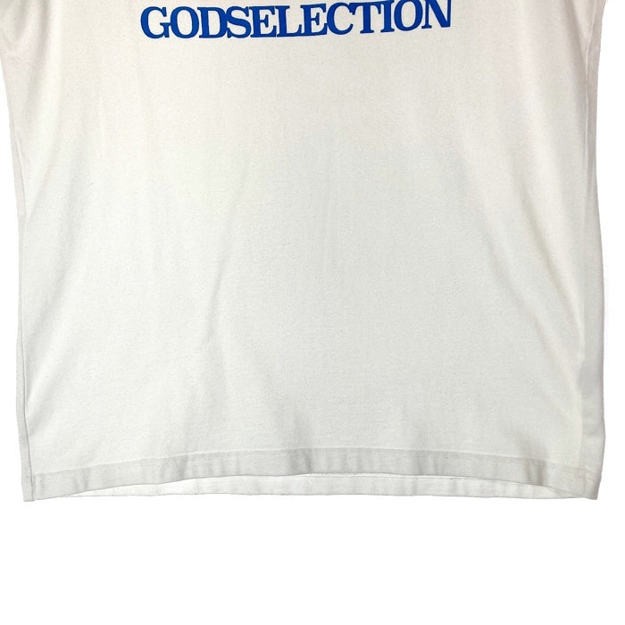 god selection xxx ゴッドセレクショントリプルエックス Tシャツ  ホワイト sizeL 瑞穂店