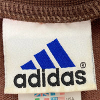 adidas アディダス 万国旗タグ トラックジャケット ブラウン sizeS 瑞穂店