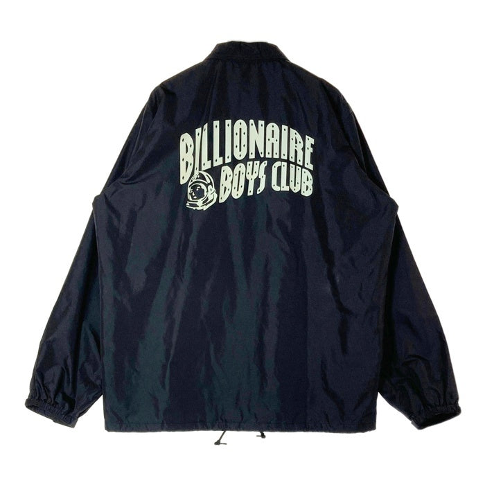 BILLIONAIRE BOY CLUB ビリオネアボーイズクラブ ロケットマン バックロゴ コーチジャケット ブラック sizeL 瑞穂店