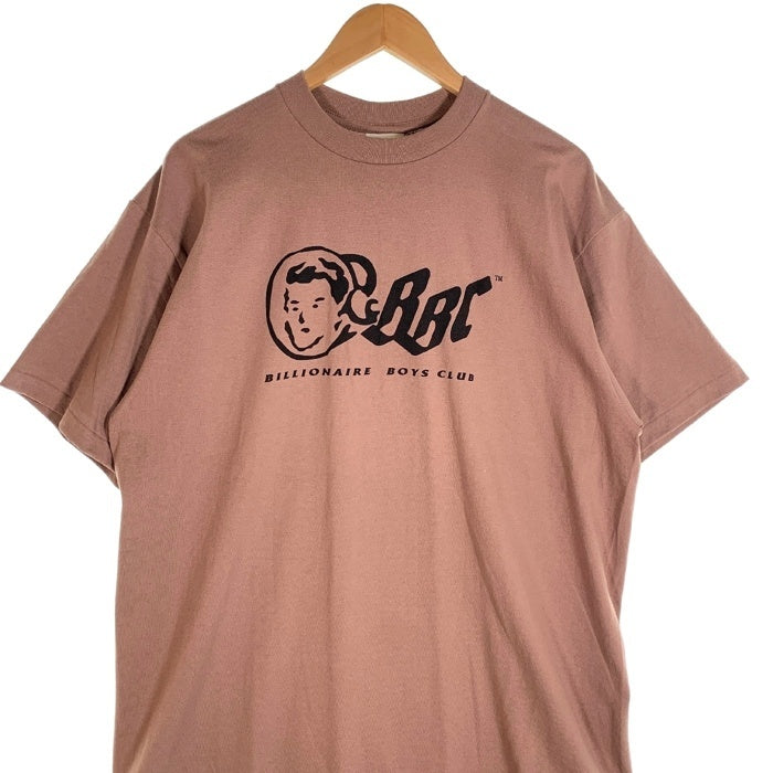 BILLIONAIRE BOYS CLUB ビリオネアボーイズクラブ BBCプリント Tシャツ ブラウン 日本製 初期 Size XL 福生店