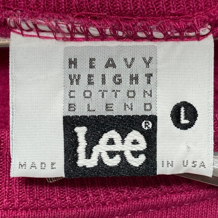 LEE リー USA製 HEAVYWEIGHT 無地スウェット パープル sizeL 瑞穂店