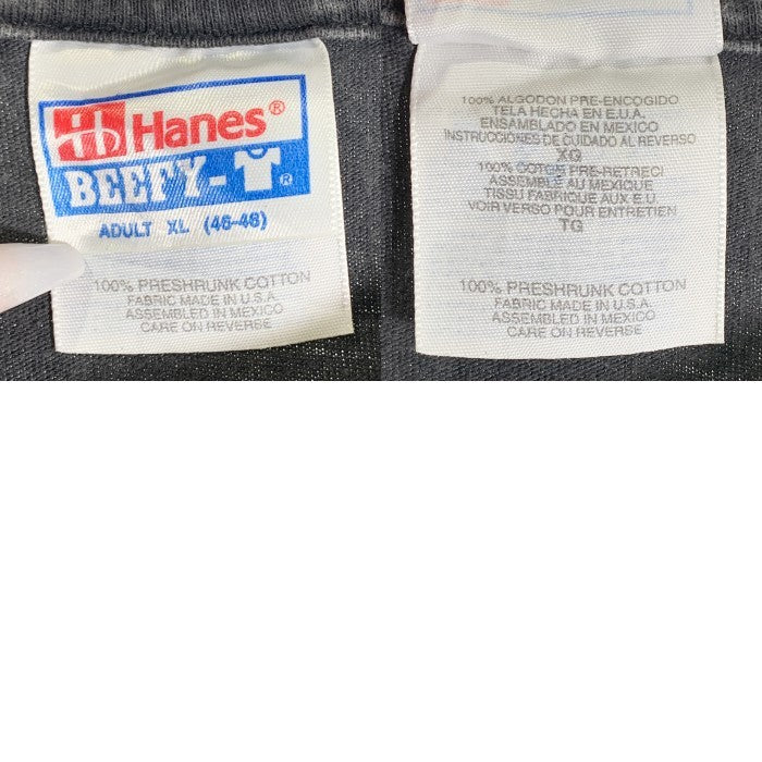 90-00's Prince プリンス LOVE SEX LIBETY プリントTシャツ ブラック Hanes2枚タグ Size XL 福生店