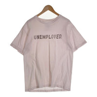TENDERLOIN テンダーロイン UNEMPLOYED プリント 半袖 Tシャツ ホワイト Size L 福生店