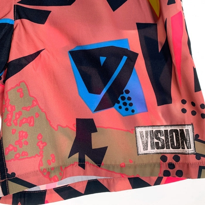 WIND AND SEA ウィンダンシー VISION ヴィジョン GRAPHIC HALF PANTS グラフィックハーフパンツ ピンク WDS-C-VISN-23-Q4-PT-03 Size L 福生店