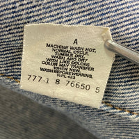 Levi's リーバイス 70506-0216 USA製 ボタン裏777 4th トラッカージャケット Gジャン ライトインディゴ size42 瑞穂店