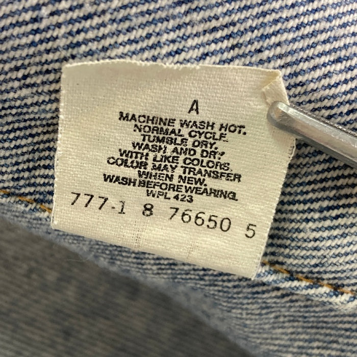 Levi's リーバイス 70506-0216 USA製 ボタン裏777 4th トラッカージャケット Gジャン ライトインディゴ size42 瑞穂店