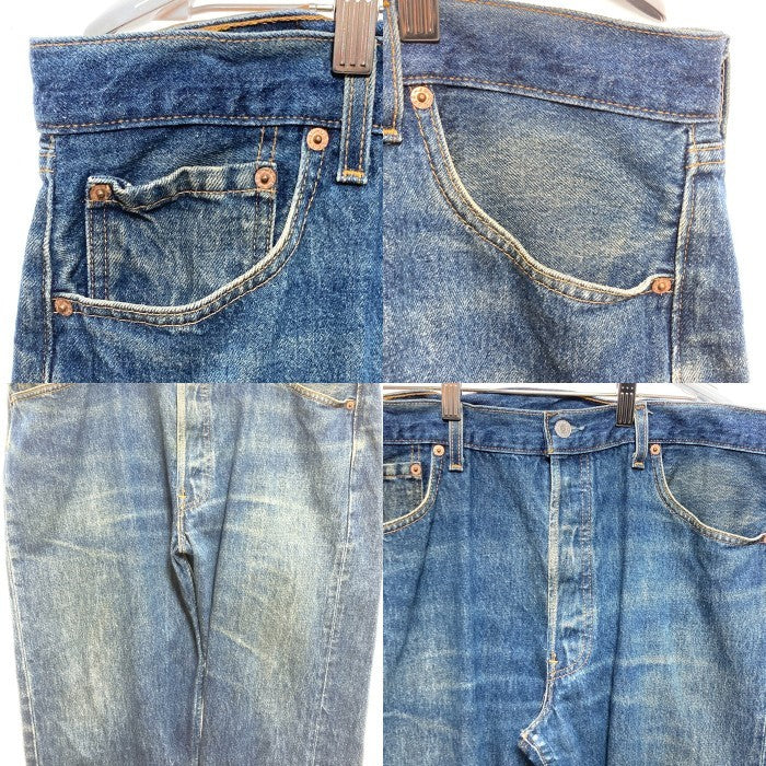 90's Levi's リーバイス 501 テーパードデニムパンツ ジーンズ インディゴ USA製 G501-0115 96年 Size 36×30 瑞穂店