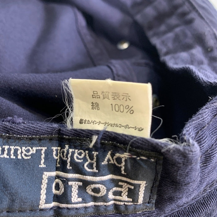 Polo by Ralph Lauren ポロラルフローレン バケットハット ネイビー Size L 福生店