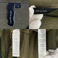 entire studios エンタイアスタジオ サーマルカットソー 長袖 フィンガーホール オリーブ ES2260 Size XL 福生店