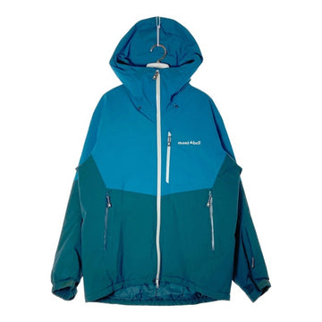 mont-bell モンベル 1102502 パウダーポップ パーカ 中綿ジャケット ブルー sizeXL 瑞穂店