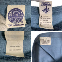 TOYS McCOY トイズマッコイ MOON LANDERS SNOOPY TEE スヌーピー プリントTシャツ ブルー TMC2538 Size L 福生店