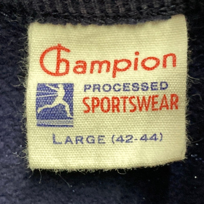 Champion チャンピオン ランタグ復刻 後付けフード 目無し プルオーバーパーカー ネイビー sizeL 瑞穂店