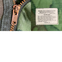 60’s U.S.ARMY 米軍 ジャングルファティーグ ミリタリーカーゴパンツ リーフカモ RAPIDファスナー 68年会計 Size ｗ84cm 福生店