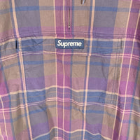 SUPREME シュプリーム 24SS Utilyty Anorak Plaid ユーティリティ アノラック ジャケット チェック パープル Size XL 福生店