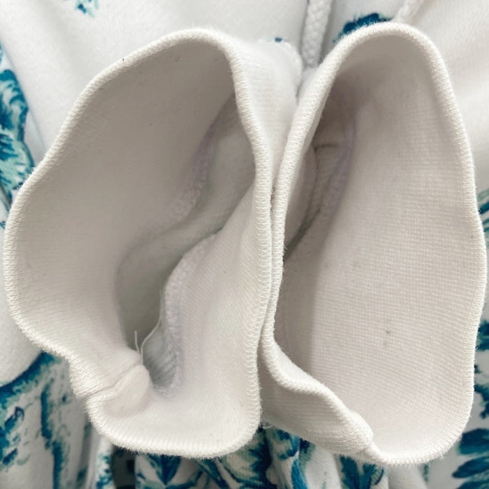 HUF ハフ 花柄パーカー ホワイト sizeM 瑞穂店