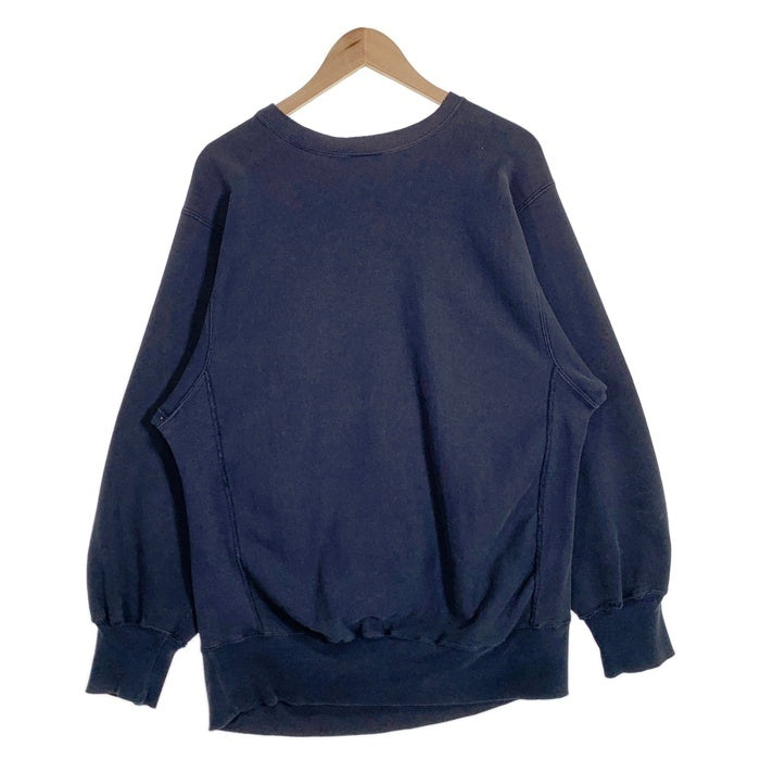 80's Champion チャンピオン NOTRE DAME リバースウィーブ クルーネックスウェットトレーナー ネイビー トリコタグ Size XL 福生店