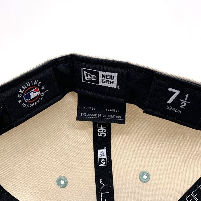 New Era ニューエラ 59FIFTY MLB ロサンゼルス・ドジャース ベースボールキャップ ストーン グリーン Size 7 1/2 (59.6cm) 福生店