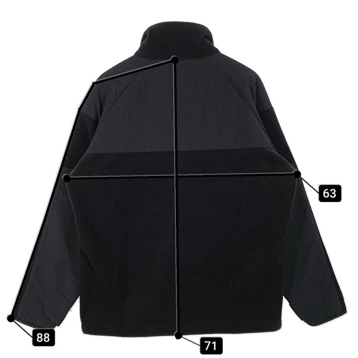 WAIPER ワイパー ECWCS GEN2 FLEECE JACKET フリースジャケット ポーラテック ブラック W1018 Size M 福生店