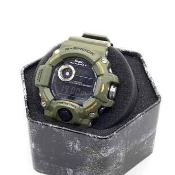 CASIO カシオ G-SHOCK RANGEMAN レンジマン 電波ソーラー クォーツ腕時計 デジタル オリーブ GW9400-3 海外モデル 福生店