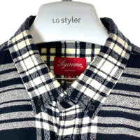 supreme シュプリーム 19AW tartan flannel shirt チェック ネルシャツ ブラック sizeM 瑞穂店