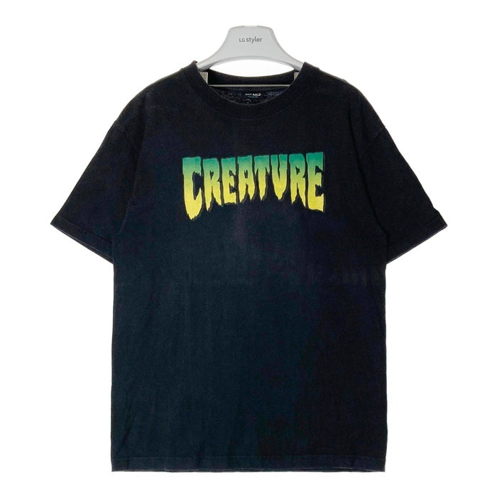 CREATURE クリーチャー Tシャツ NHS メキシコ製 ブラック sizeM 瑞穂店