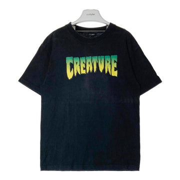 CREATURE クリーチャー Tシャツ NHS メキシコ製 ブラック sizeM 瑞穂店
