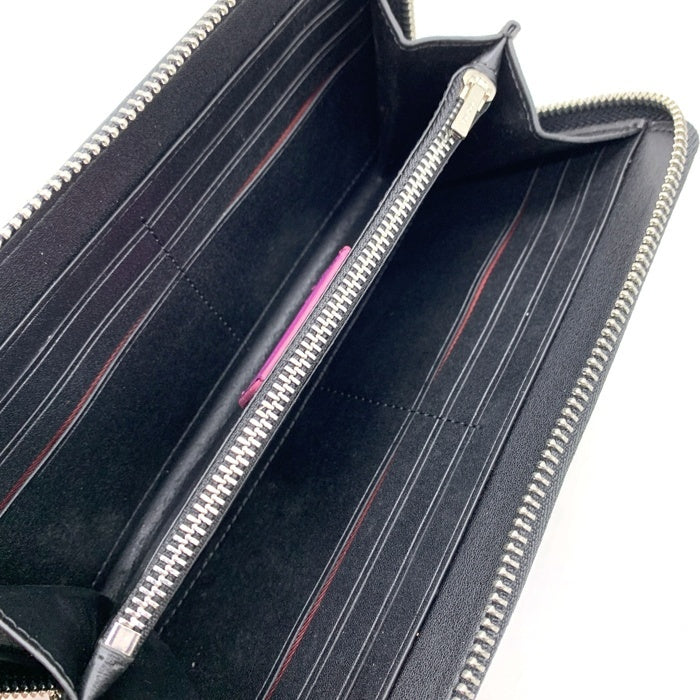 COACH コーチ CM169 シグネチャー PVCレザー ラウンドファスナーウォレット 長財布 カーキ グラフィティ Mint＆Serf 福生店