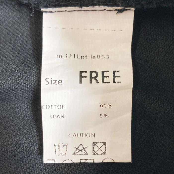 minsobi ミンソビ ジョガーパンツ  ブラック sizeF 瑞穂店