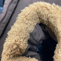 AVIREX アヴィレックス B-3 HOODIE ミリタリージャケット 中綿 ボア ポリエステル ブラウン 783-2252050 Size XL 瑞穂店