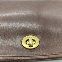 OLD COACH オールドコーチ 9755 USA製 レザーショルダーバッグ ブラウン 瑞穂店