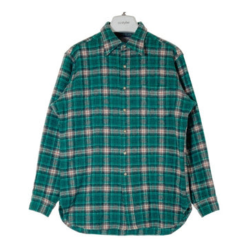 PENDLETON ペンドルトン 70's USA製 ウールシャツ 片ポケット ブラックウォッチ グリーン sizeL 瑞穂店