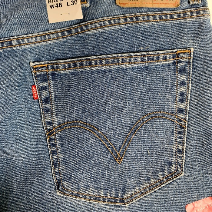 Levi's リーバイス 560 テーパードデニムパンツ インディゴ ウォッシュ加工 USA製 Size 46×30 福生店