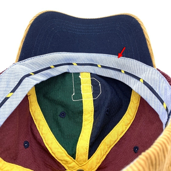 POLO RALPH LAUREN ポロ ラルフローレン コーデュロイ キャップ マルチカラー 福生店