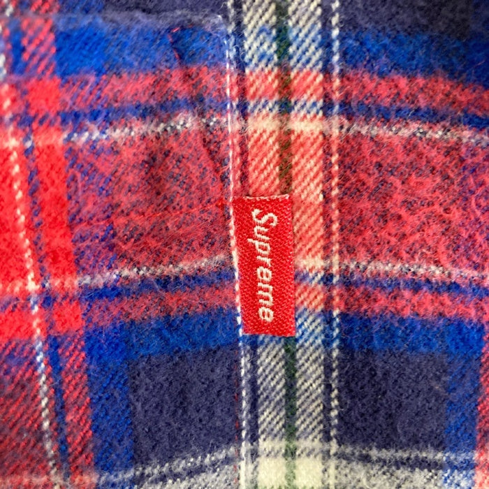 Supreme シュプリーム Tartan Flannel Shirt レッド×ネイビー sizeM 瑞穂店