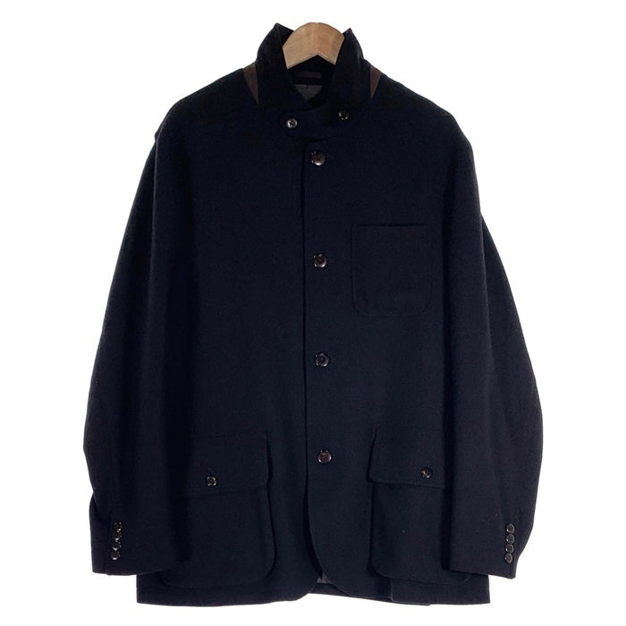 Brooks Brothers ブルックスブラザーズ ウール ジップアップジャケット ハーフ丈 ブラック Size L 福生店
