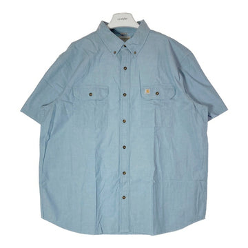 Carhartt カーハート コットン ボタンダウンシャツ タグ写真参照 半袖 Size 2XL 瑞穂店
