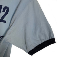 BUZZ RICKSONS バズリクソンズ VMFA-212 U.S.M.C. プリントリンガーTシャツ ブルー Size M 福生店