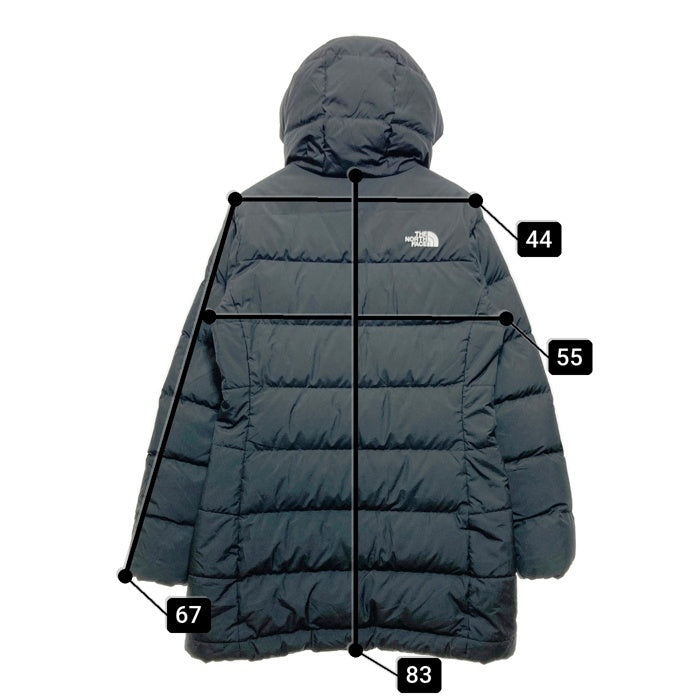 THE NORTH FACE ノースフェイス Gotham Down Parka ゴッサムダウンパーカ コート レディース ブラック NF0A4R31 Size L 瑞穂店